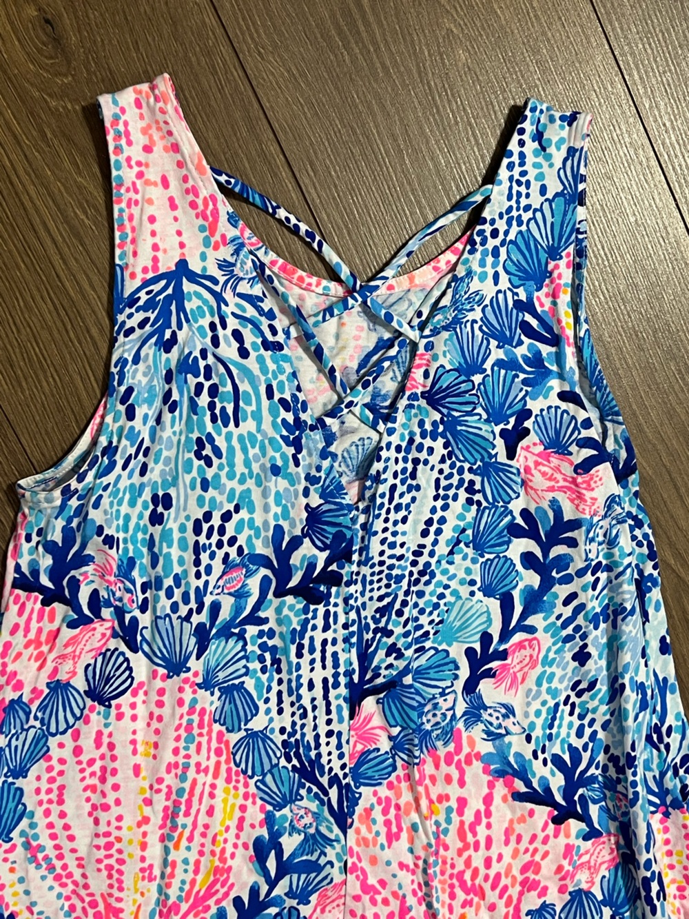 Lilly Pulitzer Sleeveless printed-Swing Dress small - Picture 3 of 5